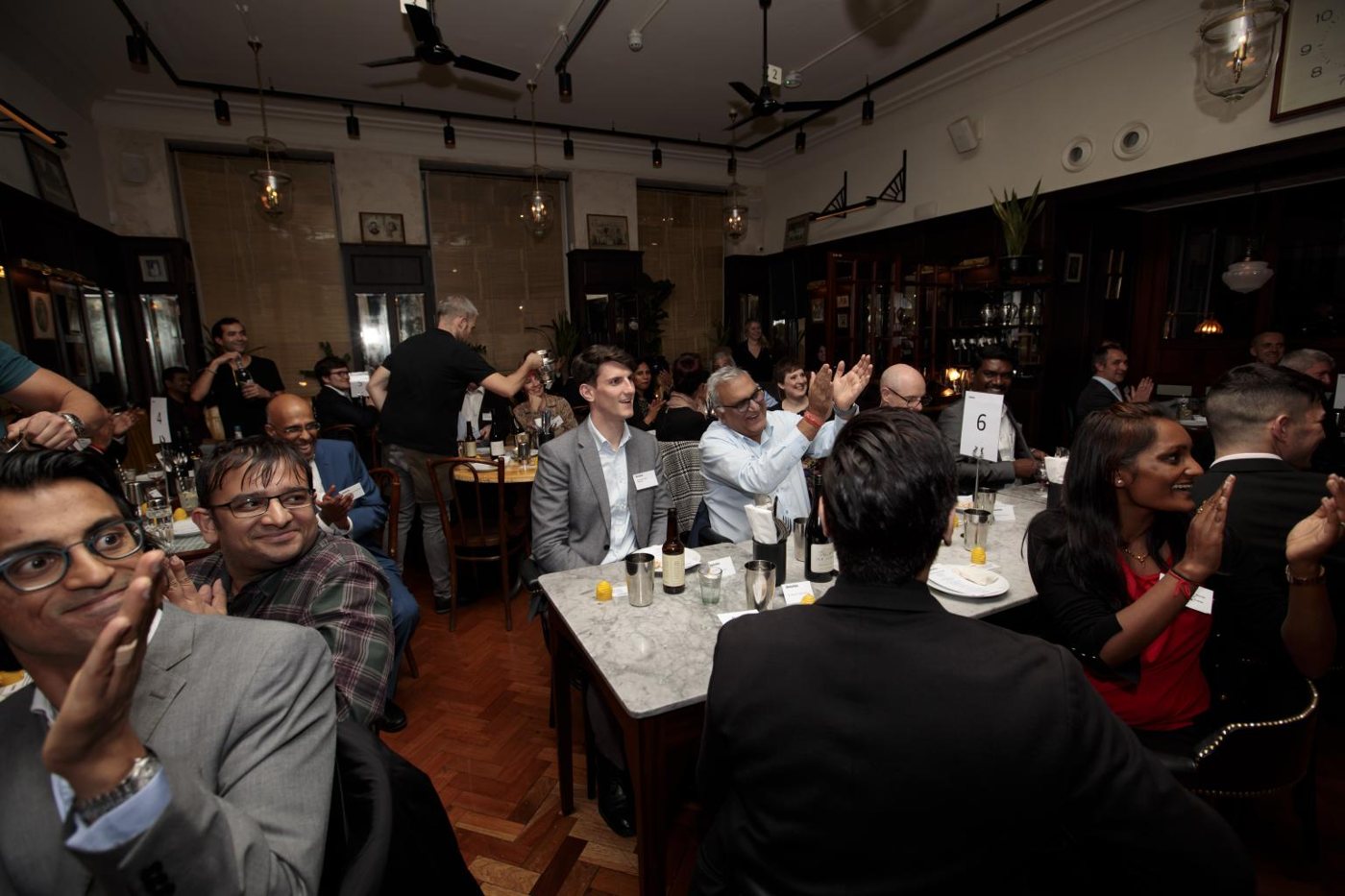 Guests at the Diwali celebration dinner in Manchester hosted under the Manchester India Partnership