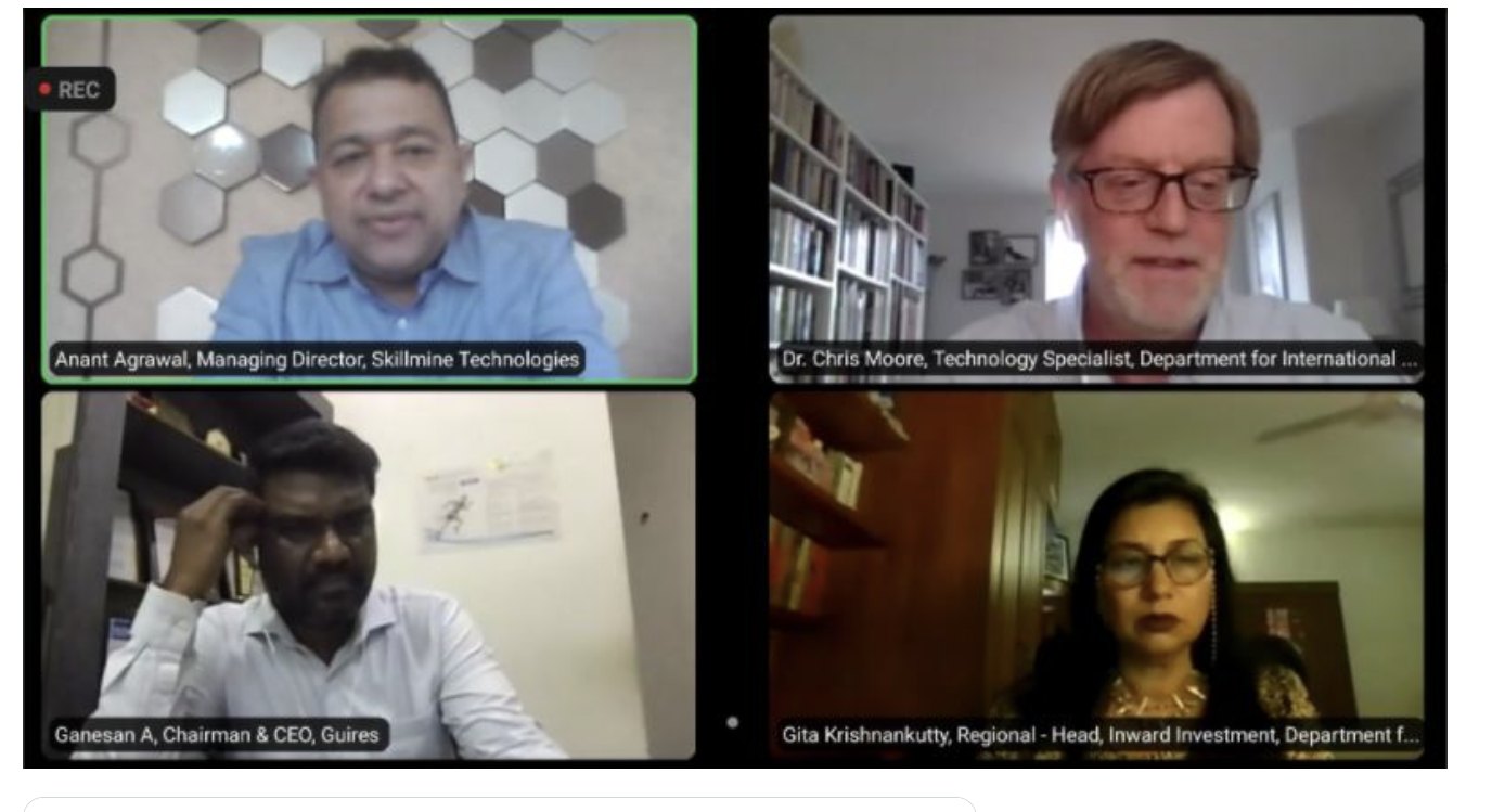 Online panel session with Ganesan Anbazhagan and other speakers