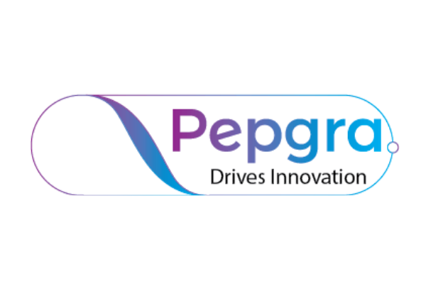 Pepgra logo: Drives Innovation
